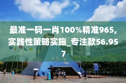 最準(zhǔn)一碼一肖100%精準(zhǔn)965,實(shí)踐性策略實(shí)施_專注款56.957