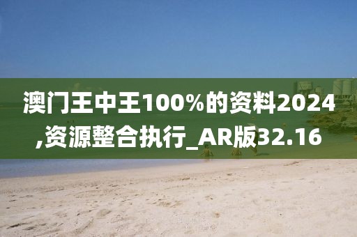 澳門王中王100%的資料2024,資源整合執(zhí)行_AR版32.16