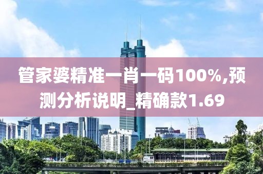 管家婆精準一肖一碼100%,預測分析說明_精確款1.69