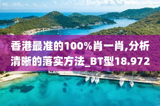 香港最準(zhǔn)的100%肖一肖,分析清晰的落實方法_BT型18.972