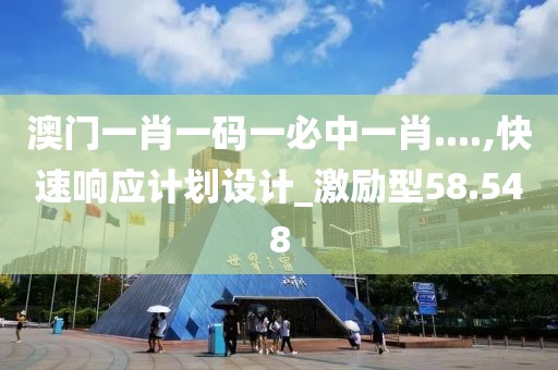 澳門一肖一碼一必中一肖....,快速響應(yīng)計(jì)劃設(shè)計(jì)_激勵(lì)型58.548