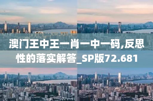 澳門王中王一肖一中一碼,反思性的落實(shí)解答_SP版72.681