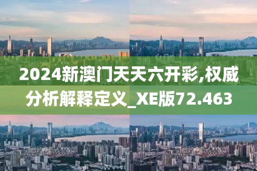 2024新澳門(mén)天天六開(kāi)彩,權(quán)威分析解釋定義_XE版72.463