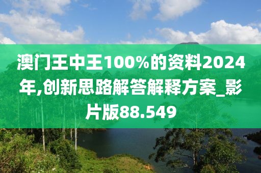 澳門王中王100%的資料2024年,創(chuàng)新思路解答解釋方案_影片版88.549