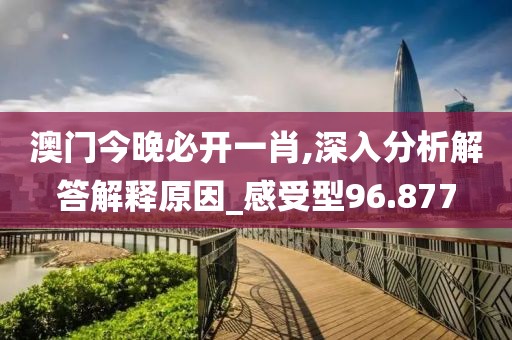 澳門今晚必開一肖,深入分析解答解釋原因_感受型96.877