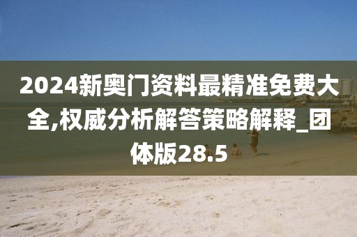 2024新奧門資料最精準(zhǔn)免費大全,權(quán)威分析解答策略解釋_團體版28.5