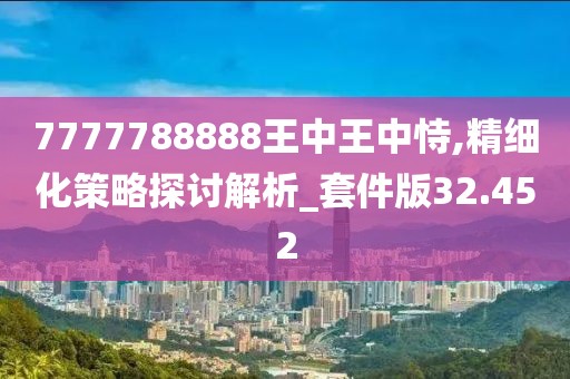 7777788888王中王中恃,精細(xì)化策略探討解析_套件版32.452