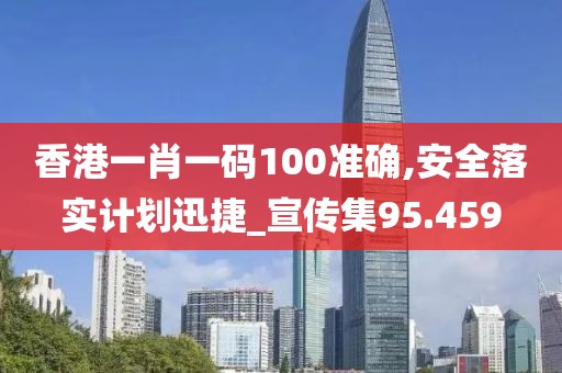 香港一肖一碼100準(zhǔn)確,安全落實(shí)計(jì)劃迅捷_宣傳集95.459