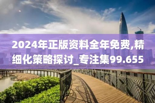 2024年正版資料全年免費(fèi),精細(xì)化策略探討_專注集99.655