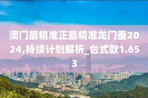 澳門最精準正最精準龍門蠶2024,持續(xù)計劃解析_臺式款1.653