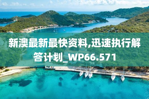 新澳最新最快資料,迅速執(zhí)行解答計(jì)劃_WP66.571