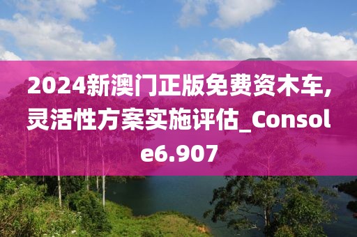 2024新澳門正版免費資木車,靈活性方案實施評估_Console6.907