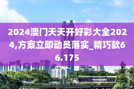 2024澳門天天開好彩大全2024,方案立即動員落實_精巧款66.175