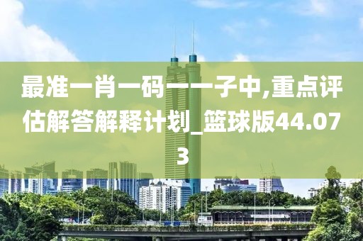 最準(zhǔn)一肖一碼一一子中,重點(diǎn)評估解答解釋計(jì)劃_籃球版44.073