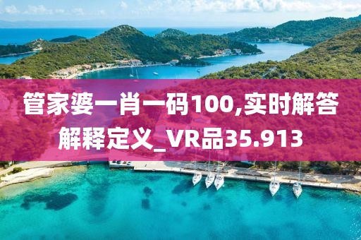 管家婆一肖一碼100,實(shí)時(shí)解答解釋定義_VR品35.913