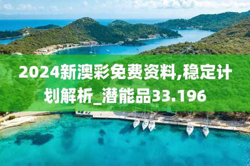 2024新澳彩免費(fèi)資料,穩(wěn)定計(jì)劃解析_潛能品33.196