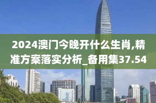 2024澳門今晚開什么生肖,精準(zhǔn)方案落實(shí)分析_備用集37.54