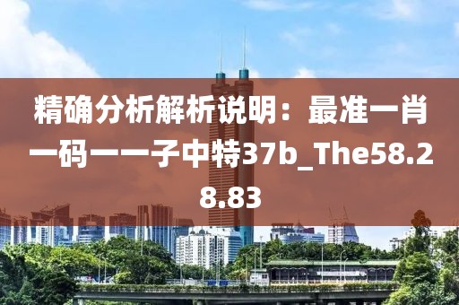 精確分析解析說明：最準一肖一碼一一子中特37b_The58.28.83