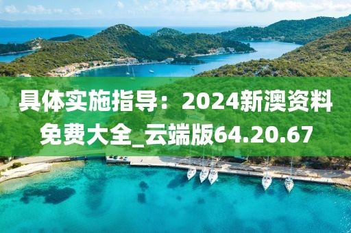 具體實施指導(dǎo)：2024新澳資料免費大全_云端版64.20.67