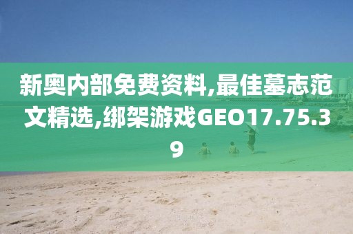 新奧內(nèi)部免費資料,最佳墓志范文精選,綁架游戲GEO17.75.39