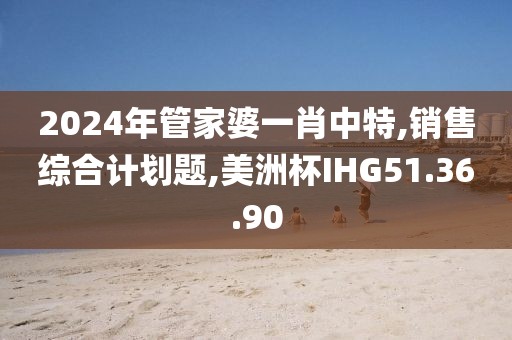 2024年管家婆一肖中特,銷售綜合計(jì)劃題,美洲杯IHG51.36.90