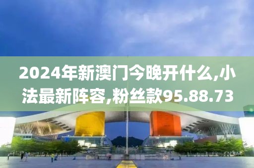 2024年新澳門今晚開什么,小法最新陣容,粉絲款95.88.73