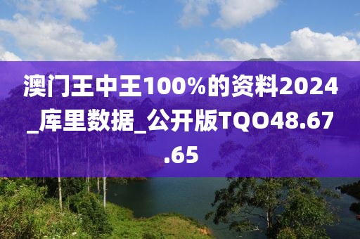 澳門王中王100%的資料2024_庫里數(shù)據(jù)_公開版TQO48.67.65