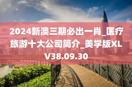 2024新澳三期必出一肖_醫(yī)療旅游十大公司簡介_美學版XLV38.09.30