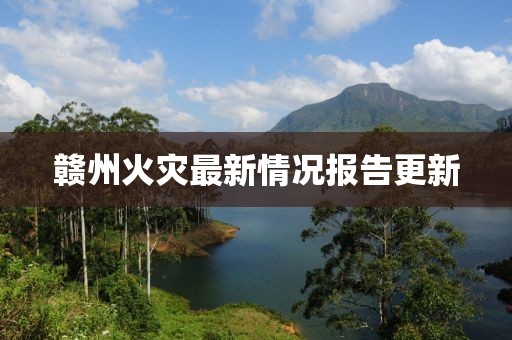 贛州火災(zāi)最新情況報(bào)告更新