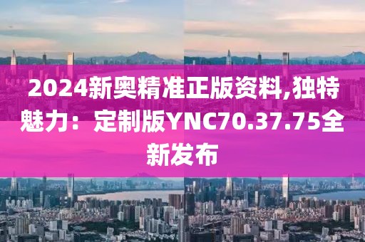 2024新奧精準正版資料,獨特魅力：定制版YNC70.37.75全新發(fā)布