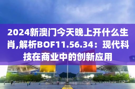 2024新澳門今天晚上開什么生肖,解析BOF11.56.34：現(xiàn)代科技在商業(yè)中的創(chuàng)新應(yīng)用