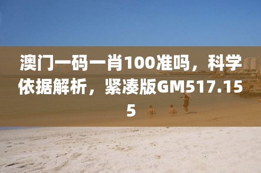 澳門一碼一肖100準(zhǔn)嗎，科學(xué)依據(jù)解析，緊湊版GM517.155