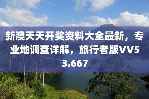 新澳天天開(kāi)獎(jiǎng)資料大全最新，專業(yè)地調(diào)查詳解，旅行者版VV53.667