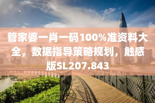 管家婆一肖一碼100%準(zhǔn)資料大全，數(shù)據(jù)指導(dǎo)策略規(guī)劃，觸感版SL207.843