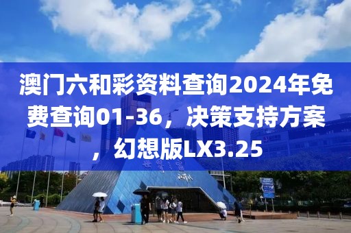 澳門六和彩資料查詢2024年免費查詢01-36，決策支持方案，幻想版LX3.25