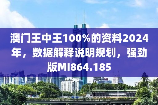 澳門王中王100%的資料2024年，數(shù)據(jù)解釋說明規(guī)劃，強勁版MI864.185