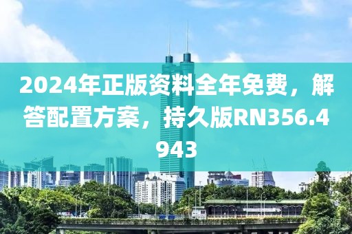 2024年正版資料全年免費(fèi)，解答配置方案，持久版RN356.4943