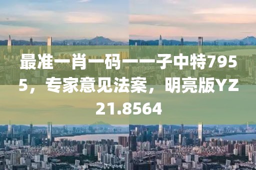 最準一肖一碼一一子中特7955，專家意見法案，明亮版YZ21.8564