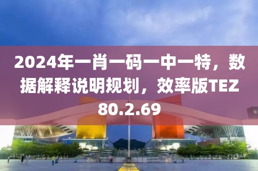 2024年一肖一碼一中一特，數(shù)據(jù)解釋說明規(guī)劃，效率版TEZ80.2.69