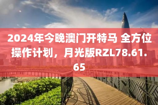 2024年今晚澳門開特馬 全方位操作計(jì)劃，月光版RZL78.61.65