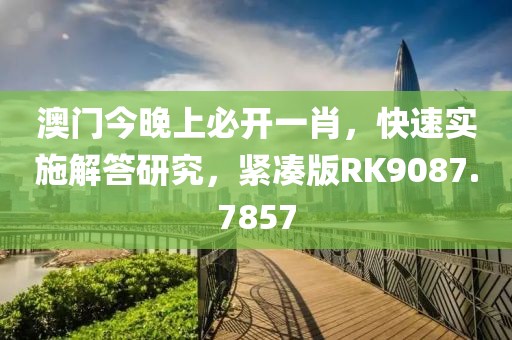 澳門今晚上必開一肖，快速實施解答研究，緊湊版RK9087.7857