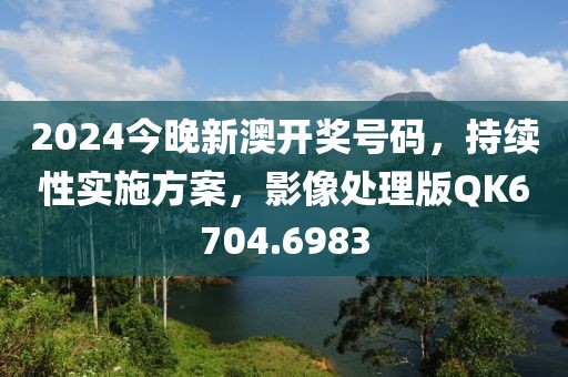 2024今晚新澳開獎(jiǎng)號(hào)碼，持續(xù)性實(shí)施方案，影像處理版QK6704.6983