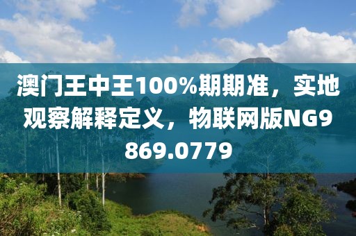 澳門王中王100%期期準(zhǔn)，實地觀察解釋定義，物聯(lián)網(wǎng)版NG9869.0779