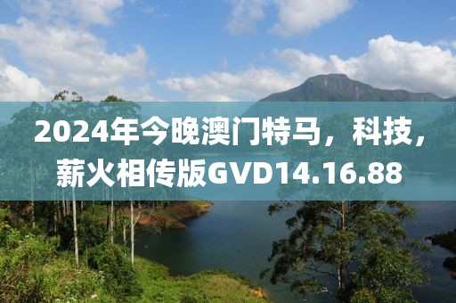 2024年今晚澳門(mén)特馬，科技，薪火相傳版GVD14.16.88