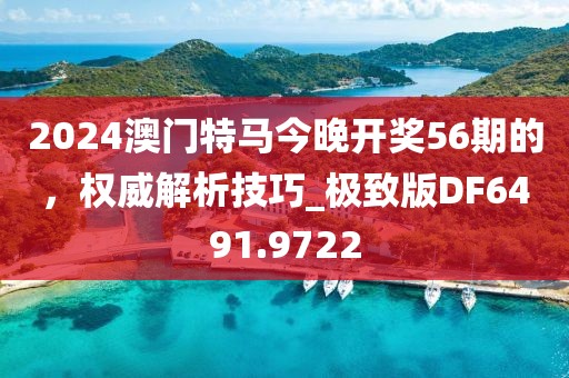 2024澳門特馬今晚開獎56期的，權(quán)威解析技巧_極致版DF6491.9722