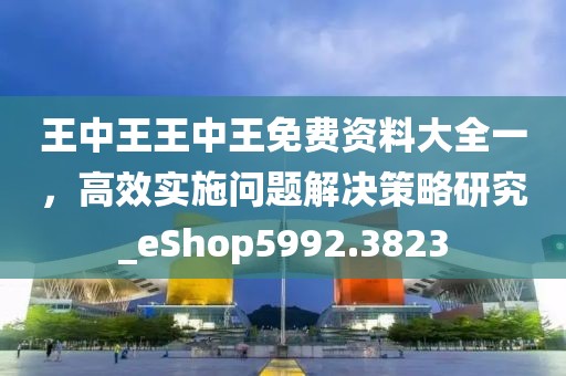 王中王王中王免費資料大全一，高效實施問題解決策略研究_eShop5992.3823