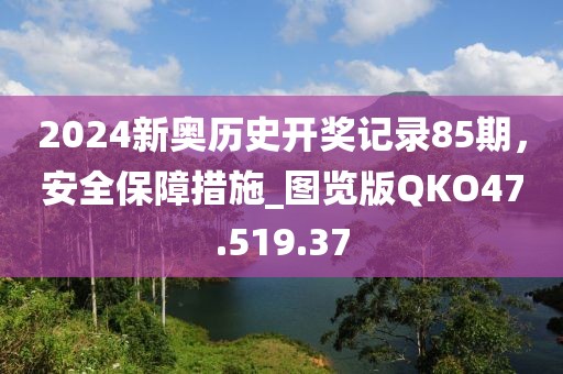 2024新奧歷史開獎記錄85期，安全保障措施_圖覽版QKO47.519.37