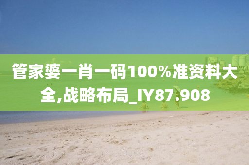 管家婆一肖一碼100%準資料大全,戰(zhàn)略布局_IY87.908