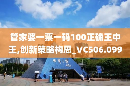 管家婆一票一碼100正確王中王,創(chuàng)新策略構(gòu)思_VC506.099