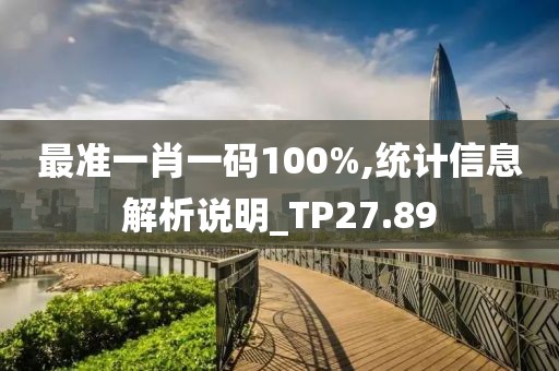 最準(zhǔn)一肖一碼100%,統(tǒng)計(jì)信息解析說(shuō)明_TP27.89